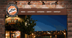 Desktop Screenshot of bbqpetes.com